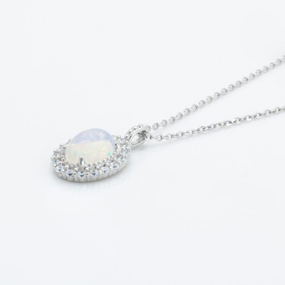 Jewelry - Natural Australian Opal Necklace